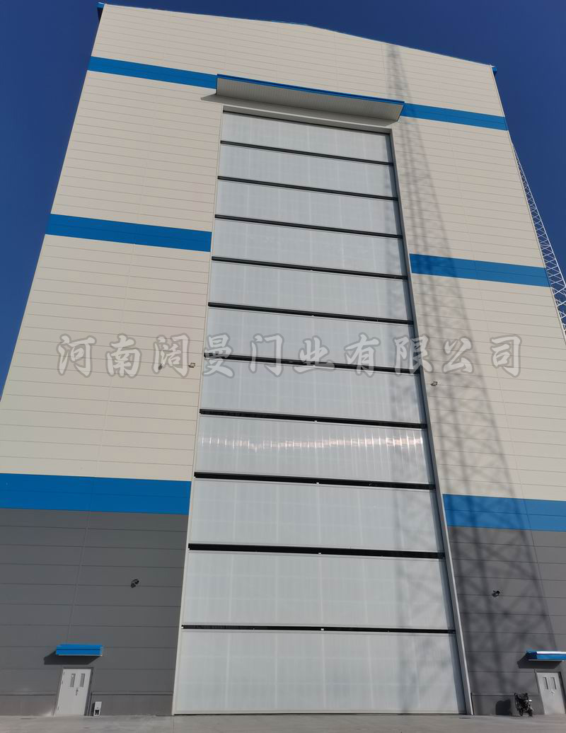 東方航天港火箭垂直保障廠房飛機(jī)庫(kù)門(mén)項(xiàng)目